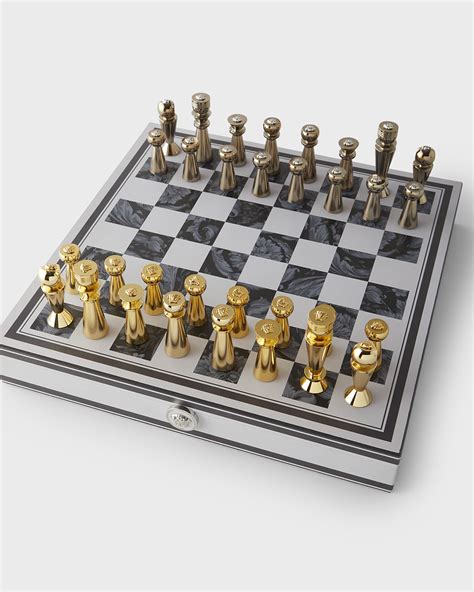 versace chess set|Versace Barocco.